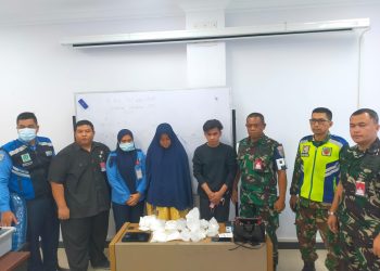 Bawa Sabu 1,6 Kg, Sepasang Mahasiswa Diamankan di Bandara SSK II