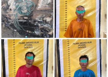 Tiga Pelaku PETI di Kuansing Digulung Polisi