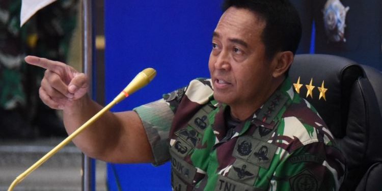 Panglima TNI Dilapori Letkol Ada Tembakan di Papua saat Rapat