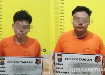 Jambret IRT di Perumahan UNRI Pekanbaru, Dua Remaja Diringkus Polisi