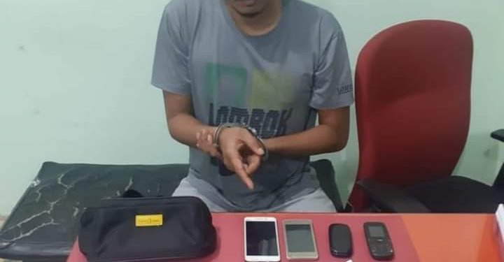 Sedang Bersantai di Rumah, DPO Narkoba diciduk Polres Kampar di Kediamannya