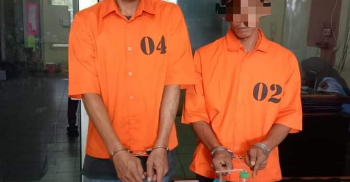 2 Pelaku Narkoba Ditangkap Unit Reskrim Polsek Tapung