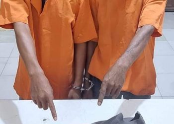 Bapak dan anak Pengedar Sabu di Desa Kotagaro Ditangkap Polsek Tapung Hilir