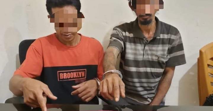 Satresnarkoba Polres Kampar Tangkap Dua Pengedar Narkoba di Desa Karya Indah