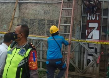 Balita Tewas Tersetrum Bersama Orang yang Menolongnya di Pancoran Mas Depok