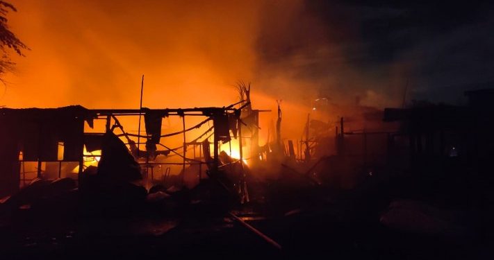 Kebakaran di Tegal Parang, 7 Rumah Ludes Dilumat si Jago Merah