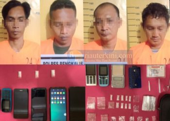 Edarkan Narkoba, Tiga Oknum Honorer Bengkalis Diringkus Polisi