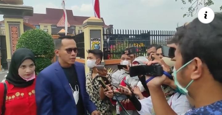 Laporan Terhadap Agung Nugroho Mandek, Mantan Istri Datangi Mapolda Riau