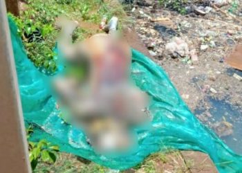 Mengenaskan, Mayat Tanpa Identitas Mengambang di Tumpukan Sampah Gorong-gorong Dekat Mal AEON Tangerang