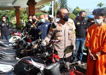 Pria Asal Bali Ini Nekat Mencuri 21 Sepeda Motor Untuk Judi Online