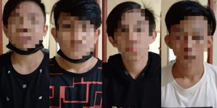 Usai Tenggak Miras, 4 Pemuda Keroyok Warga Pakai Sajam