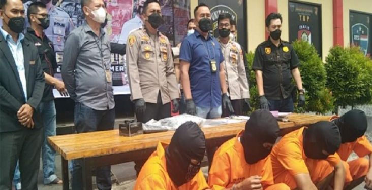 Empat Pelaut Pelaku Pembunuhan Mantan Kades di OKI Dibekuk Polisi