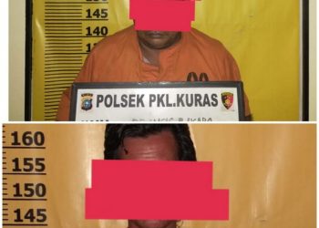 Unit Reskrim Polsek Pangkalan Kuras Tangkap 2 Pelaku Togel Online yang Meresahkan