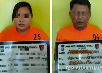 Terlibat Perdagangan Orang, Pasutri di Rohul Diringkus Polisi
