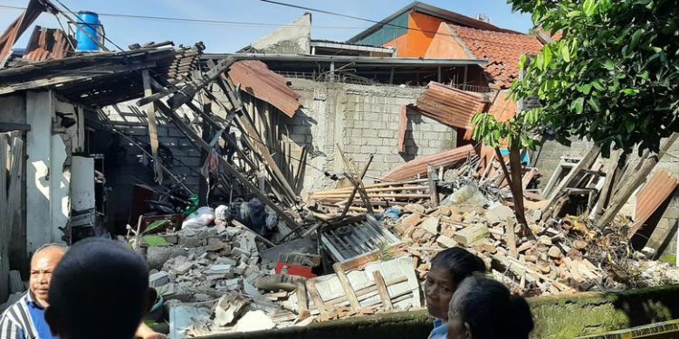 Ledakan Besar Hancurkan Rumah di Sleman Yogyakarta