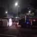 Mobil Tabrak Pembatas Jalan dan Terguling di Depan DPR, Diduga Sopir Mengantuk Usai Antar Pemudik