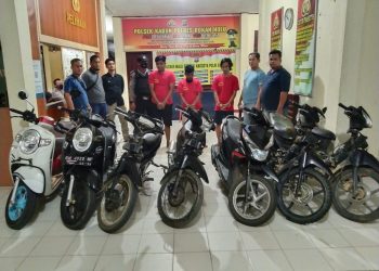 Polsek Kabun Gulung Komplotan Pelaku Pencurian Sepeda Motor