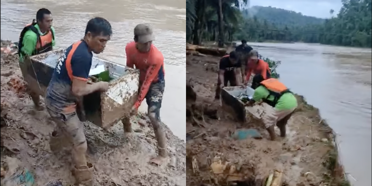 Bocah Filipina Berhasil Selamat Dari Tanah Longsor Dengan Bersembunyi di Lemari Es