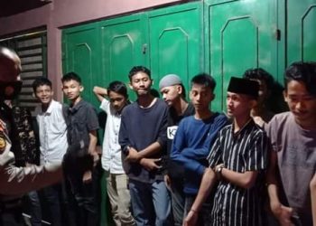 Antisipasi Kejahatan di Bulan Ramadhan, Tim Tembak Kampar Lakukan Patroli