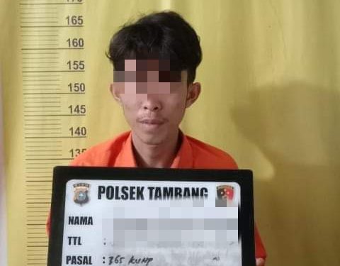 Nekat Serempet dan Curi Hp Seorang Wanita, Pemuda Pekanbaru Ini di Amankan Warga