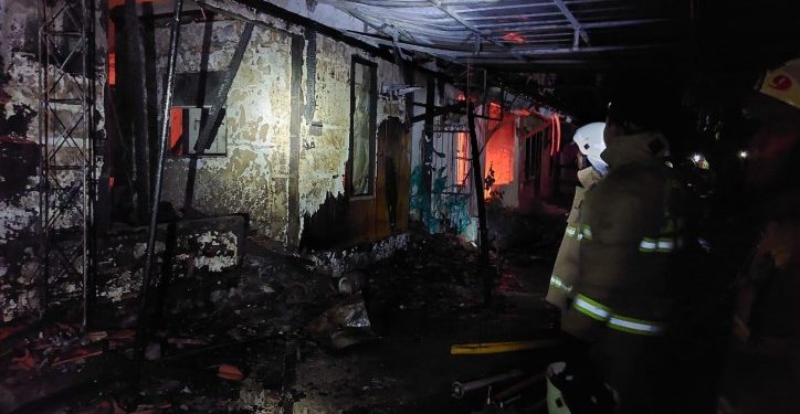 6 Ruko dan 2 Rumah di Jagakarsa Hangus Terbakar, Kerugian Mencapai Rp6 Miliar