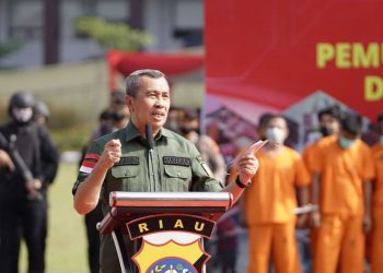 Melawan Peredaran Narkoba Digaungkan Gubri Syamsuar