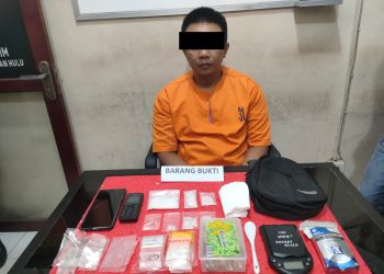 Reskrim Polsek Tembilahan Hulu Ringkus Pelaku Narkotika