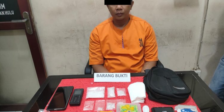 Reskrim Polsek Tembilahan Hulu Ringkus Pelaku Narkotika