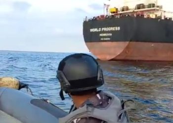 Berlayar dari Dumai, Kapal Tanker Berbendera Liberia Ditangkap di Selat Malaka