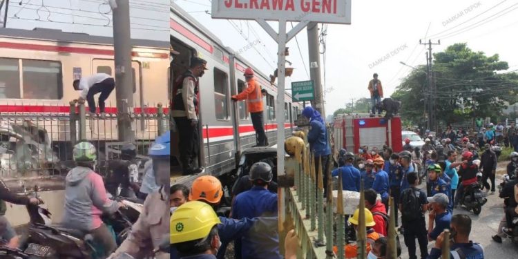 Pria yang Secara Ajaib Selamat Dari Tabrakan Mobilnya Dengan KRL Commuterline Dapat Menghadapi Konsekuensi Hukum