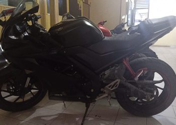 Beruntungnya Adit, Motor Sportnya Yang Di Gondol Maling Ditemukan Polsek Bukit Raya