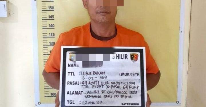 Gegara SMS, Pria Paruh Baya di Tapung Hilir Aniaya Istri
