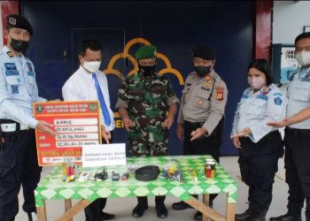 Razia Gabungan di Rutan Siak, Aparat Temukan Ponsel dan Sajam