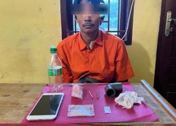 Meresahkan Warga, Polsek Tambang Tangkap Pengedar Narkoba di Perumahan Mega Panam Raya
