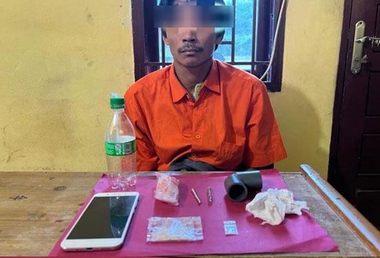 Meresahkan Warga, Polsek Tambang Tangkap Pengedar Narkoba di Perumahan Mega Panam Raya