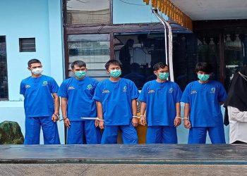Diciduk BNN Riau Edarkan Sabu, Lima Warga Kampar Berlebaran Dalam Sel