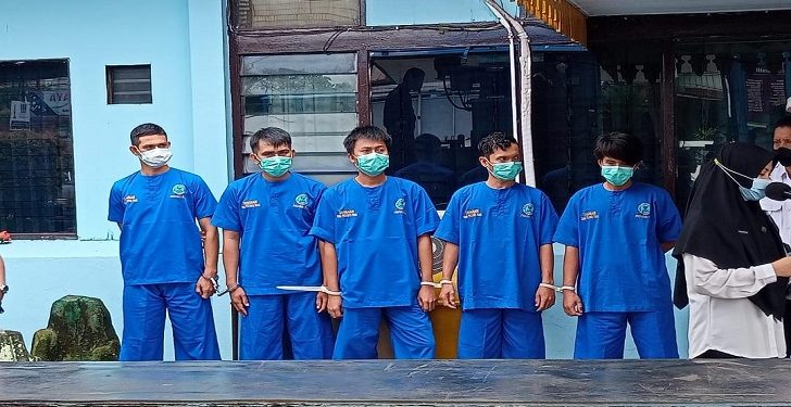 Diciduk BNN Riau Edarkan Sabu, Lima Warga Kampar Berlebaran Dalam Sel