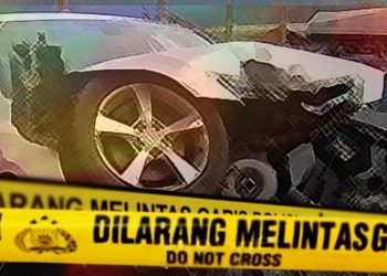 Diduga rem Blong, Truk Tronton Hantam 6 Kendaraan di Semarang