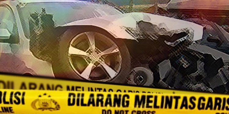 Diduga rem Blong, Truk Tronton Hantam 6 Kendaraan di Semarang