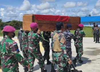 Gugur Dalam Penyerangan KKB di Papua, Prajurit Marinir Berhasil Dievakuasi