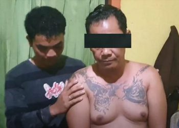 Punya Tato, Pecatan TNI Ini Edarkan Sabu Bersama Istri