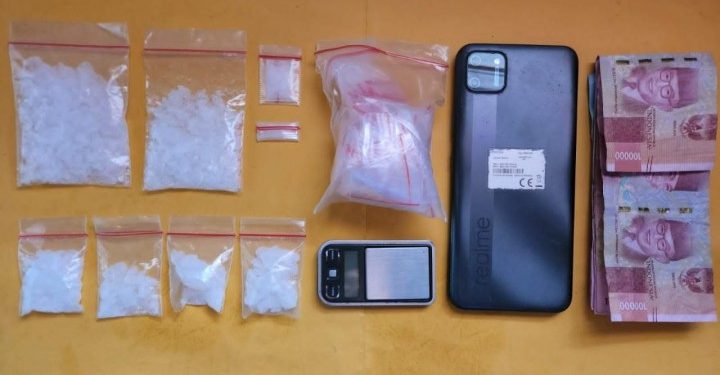 Jangek Diringkus Polres Bengkalis Bersama 48,57 Gram Sabu