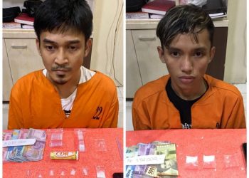 Dua Pengedar Sabu di Inhil Diringkus Polisi
