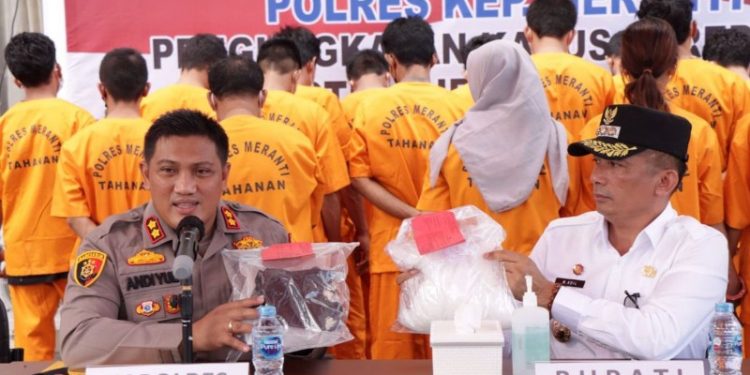 Bawa 1,5 Kg Sabu, Warga Karimun Ditangkap Polres Meranti