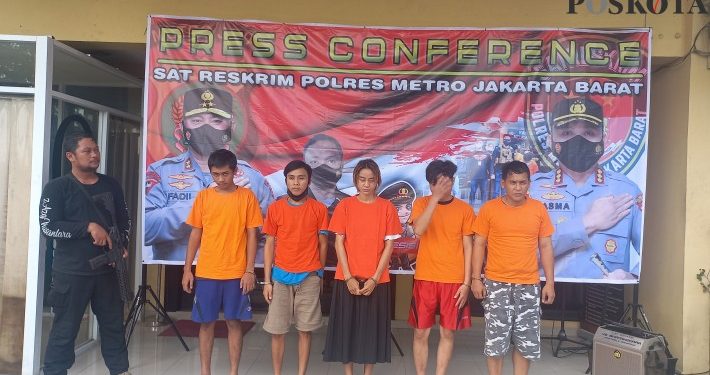 Polres Jakarta Barat Tangkap Duo Pelaku Perampasan Motor Korban Anak-anak