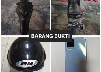 Polresta Pekanbaru Ringkus Dua Jambret di 6 Lokasi