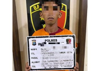 Beraksi Seorang Diri, Pelaku Pembegalan di Jalan Tanjung Harapan Berhasil Diringkus Polres Inhil