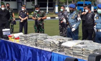Kronologi TNI AL Gagalkan Penyelundupan 179 Kg Kokain