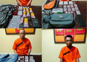 Empat Pengedar Sabu Dibekuk Polsek Peranap, Salah Satunya Perempuan