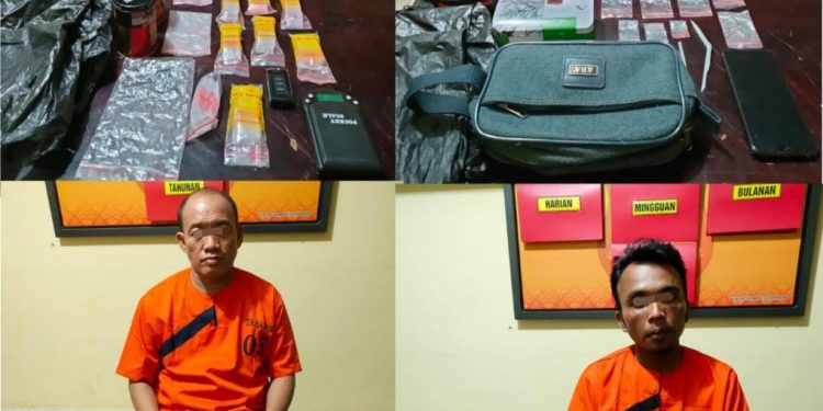 Empat Pengedar Sabu Dibekuk Polsek Peranap, Salah Satunya Perempuan